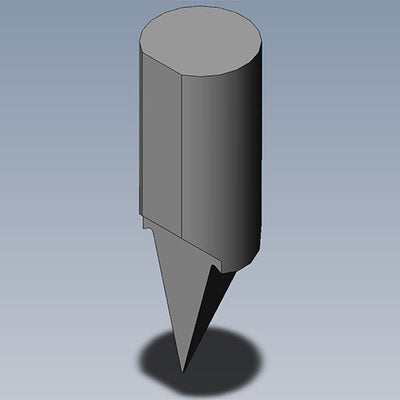 SHEAR TOOL, TUNGSTEN CARBIDE, 0.004 IN. (0.100 MM) WIDE