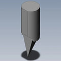 SHEAR TOOL, TUNGSTEN CARBIDE, 0.010 IN. (0.255 MM) WIDE