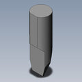 SHEAR TOOL, TUNGSTEN CARBIDE, 3.81 MM (0.150 IN.) WIDE