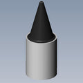 ANTI-STATIC PLASTIC VACUUM PICK UP TOOL ID 0.011 IN. OD 0.015 IN.