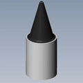 ANTI-STATIC PLASTIC VACUUM PICK UP TOOL ID 0.006 IN. OD 0.010 IN.