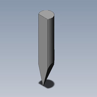 SHEAR TOOL, TUNGSTEN CARBIDE, 0.100 MM (0.004 IN.) WIDE